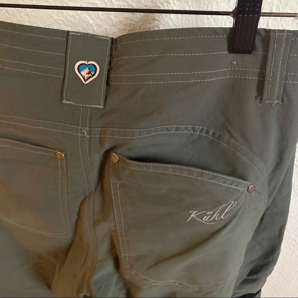 Kuhl Women's Olive Green Convertible Pants - Picture 6 of 12